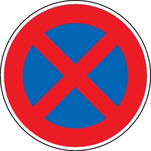 Verkehrsschild absolutes - verkehrsschild,