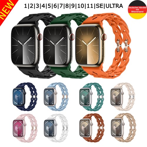 Silikon uhrenarmband kette - silikon,