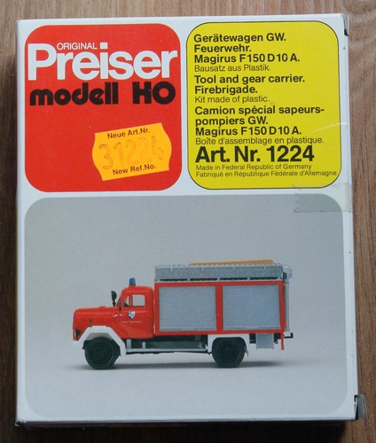 Preiser 1224 magirus - magirus, d
