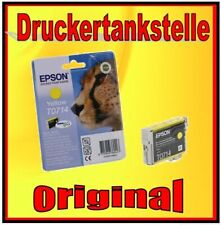 Original EPSON Stylus Druckerpatrone T0714 D78 D92 D120 DX4000 4400 5000 SX105  