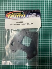 Team Associated 89084 RC8 Dämpferbrücke vorn Aluminium Schwarz