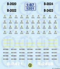 1201 - Decals Berliner Feuerwehr 1:87