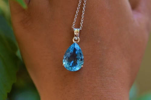 Blauer topas edelstein - topas,