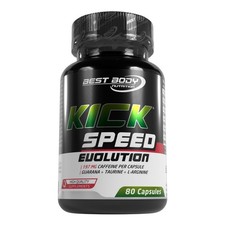 (EUR 170,54 / kg) Best Body Nutrition Kick Speed Evolution Caps - 80 Stück/Dose