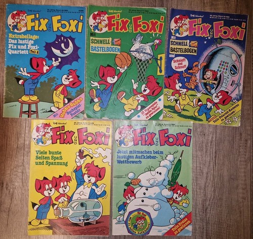 Comic heft fix - und, foxi