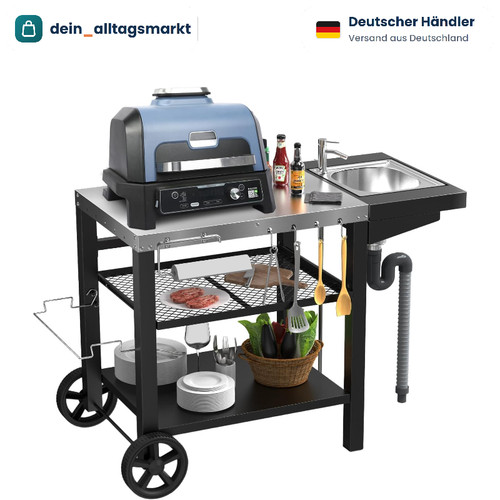 Grillwagen mit spüle - grillwagen,