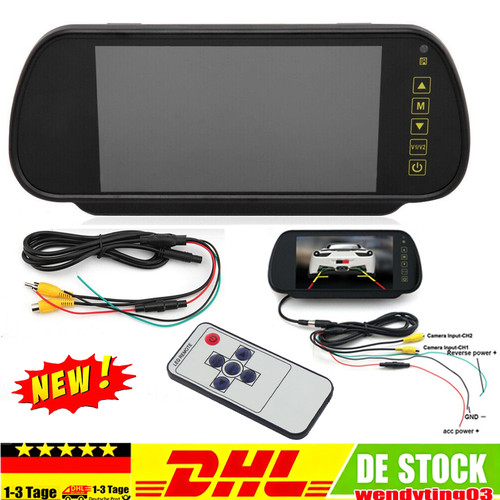 Zoll tft lcd monitor - monitor, spiegel