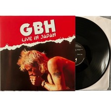 GBH- Live In Japan LIM.+NUMB.500 punk cult RARE NIGHT OF THE VINYL DEAD hand