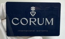 Corum original Garantiekarte