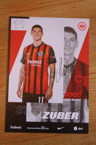 Autogrammkarte steven zuber - autogrammkarte,