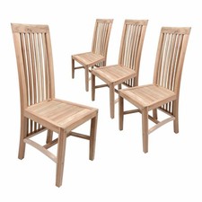 DIVERO 4er Set Esszimmerstuhl