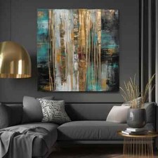 XL LEINWAND BILD BIS 140x140x5