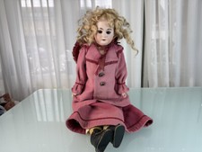 Künstlerpuppe Alte Puppe Porzellankopf 56 cm. Zustand siehe  