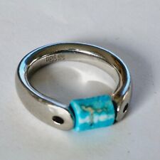 Tipit S - Jaspis Walze blau im Muttergestein