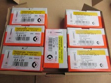 Faserplattenschrauben 19mm + 22mm / Restposten S75bxx