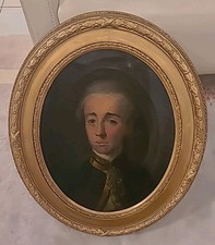 Antikes Gemälde Porträt