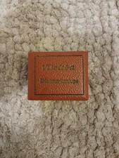 VISOLEBA. Briefmarkenlupe mit Etui. DDR. Vintage.