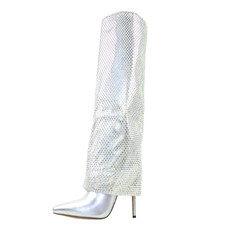 LUXUS DAMENSCHUHE MEGA STIEFEL