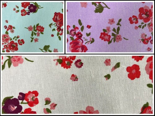 Rote rosen klein ditsy - rote,
