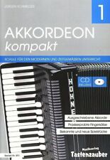 Akkordeon kompakt • Band 1 • mit CD • Akkordeonschule • Jürgen Schmieder