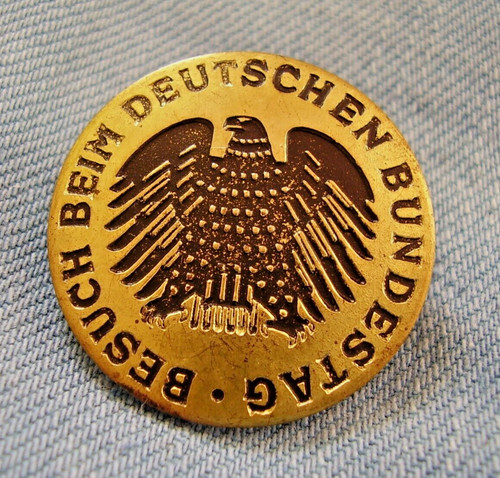 Anstecknadel berlin besuch - anstecknadel,