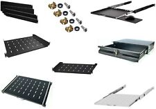 Rackschublade Rackblende, ausziehbare Rackablage Fachboden Blende Frontplatte