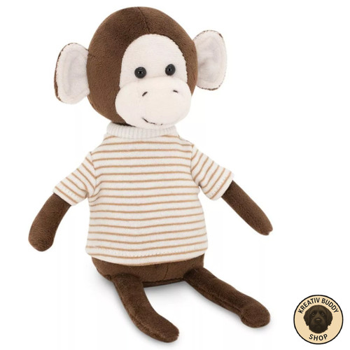 Kuscheltier affe baby orange - kuscheltier,