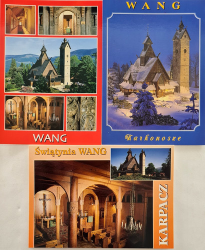 Postkarten lot wang - postkarten, x