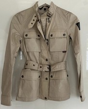 Belstaff Damen Jacke Beige Größe 38