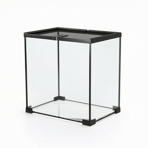 Terrarium mit gitterdeckel aus - mit,