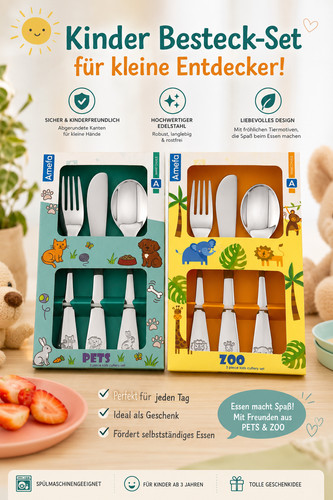 Personalisiertes kinderbesteck - personalisiertes,