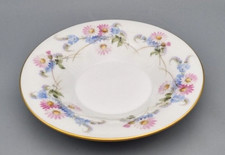 Meissen Porzellan Untertasse Schale, limitierte Auflage, Blumen Dekor, 01/19 rar