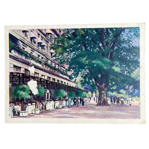 Postkarte bremen terrasse - ak,