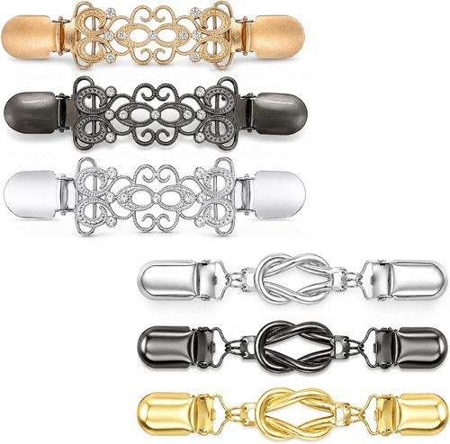 6er set vintage cinch - cinch, clip