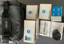 Minolta Dynax 7000i, AF 35-80, AF 80-200, Program Flash 3200i, Tasche