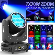 7x70W RGBW LED Bee-Eye Moving