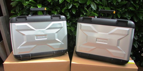 Bmw variokoffer set - variokoffer-set, silber