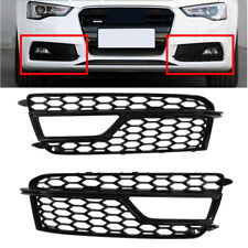 Für Audi A5 S5 S-Line 2013-16 Lüftungs Gitter Stoßstange Nebelscheinwerfer Grill