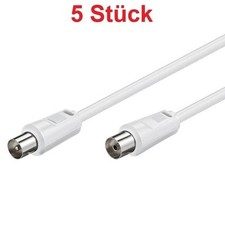 50cm DVB-C Antennenkabel Antennen Kabel 75Ohm TV 3D HD FullHD UHD 4K Radio UKW