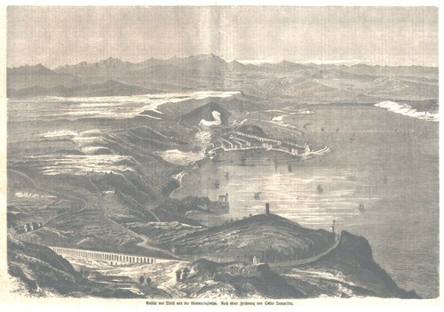 Ansicht von triest und der - triest,