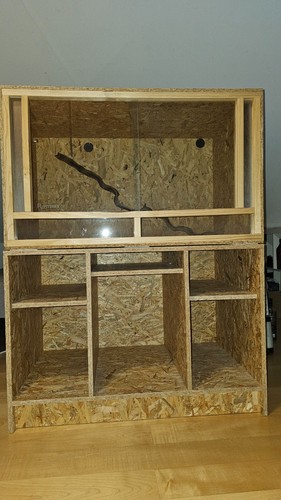 Terrarium mit unterschrank - mit,