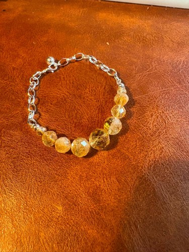 Armband mit citrin - armband,