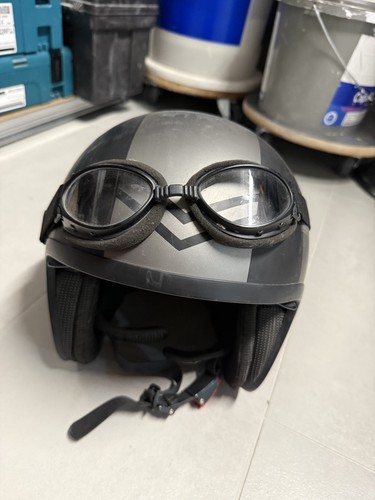 Motorradhelm mit schutzbrille - mit,