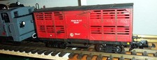 Geschlossener Viehwagen, Spur g, LGB Kupplung