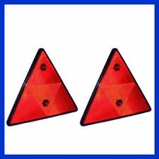2 x Reflektor dreieckig für