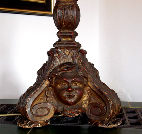 Antike tisch hocker boden - hocker,