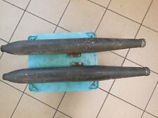 Motorrad Oldtimer 2 Takt Auspuff satz links+rechts typ?NSU Guzzi DKW Zigarre ?