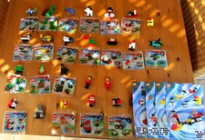 **Kompletter Lego Adventskalender 2001  - 4124 incl. Aufbauanleitungen Rar Top**