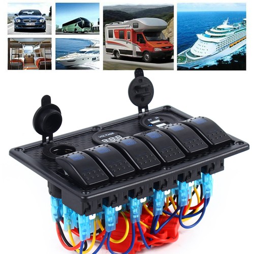 12v led schaltpanel auto boot - schaltpanel,