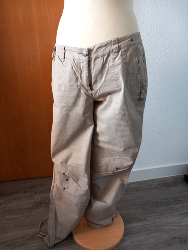 Damen hose beige - hose, gr.40